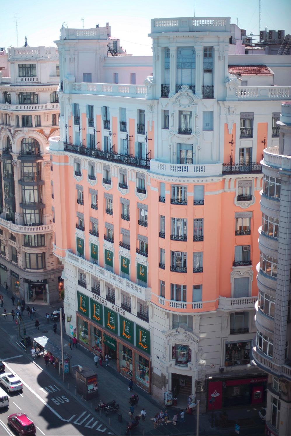 Hotel Arosa Madrid Exterior foto