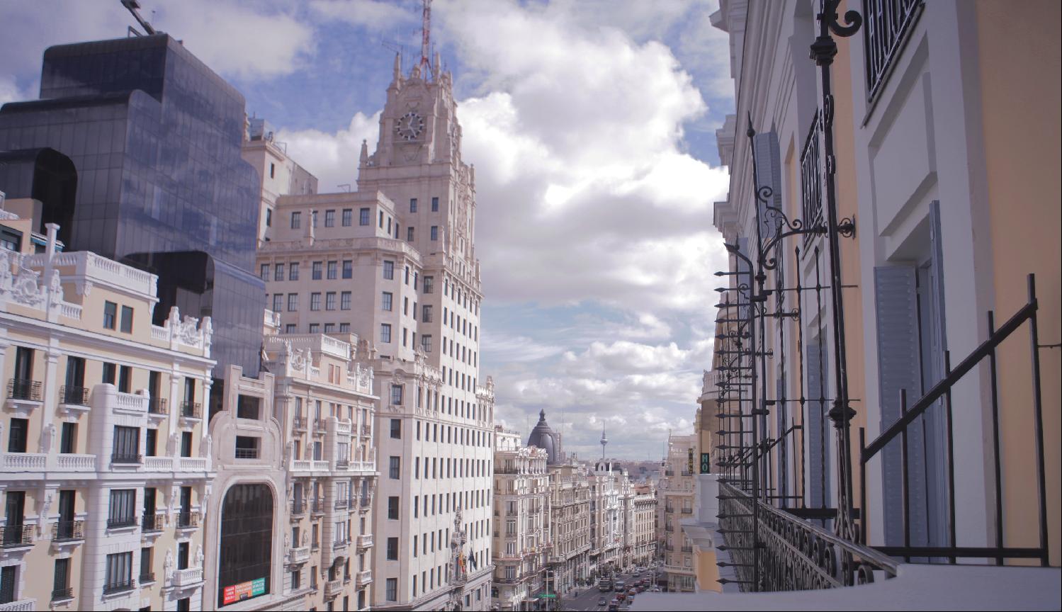 Hotel Arosa Madrid Exterior foto